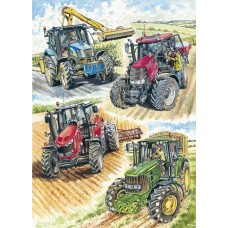 Tractor birthday card