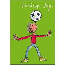 Football, Quentin Blake birthday card
