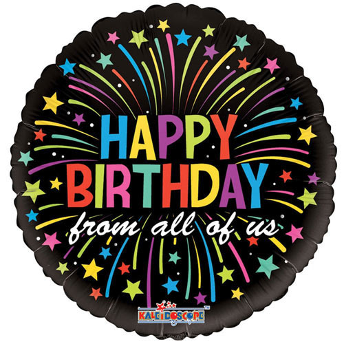 18" helium filled birthday balloon. (Collection only - select click and collect on checkout page) 18" helium filled birthday balloon. (Collection only - select click and collect on checkout page)