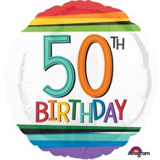 18" helium filled age 50 balloon (Collection only - select click and collect on checkout page) 18" helium filled age 50 balloon (Collection only - select click and collect on checkout page)