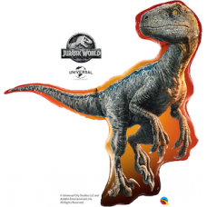 38" large Jurassic World, dinosaur helium balloon. (Collection only - select click and collect on checkout page)