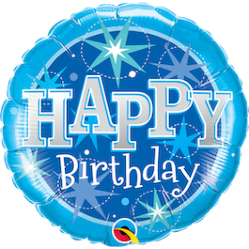 18" helium filled birthday balloon. (Collection only - select click and collect on checkout page) 18" helium filled birthday balloon. (Collection only - select click and collect on checkout page)