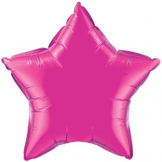 18" helium filled plain star balloon. (Collection only - select click and collect on checkout page)