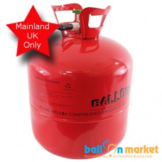 Disposable Helium canister, fills up to 50 x 9" latex balloons