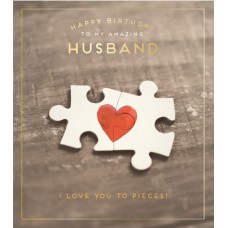 Amazing husband birthday card 