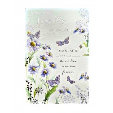 Floral Sympathy card