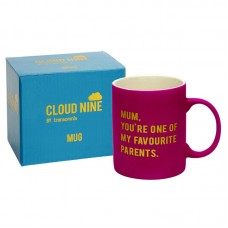 Mum you're one of my favourite parents mug with gift box