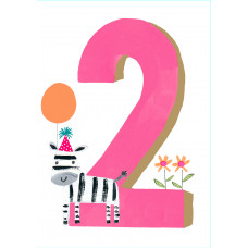 Quality age 2 birthday card from Paper Salad