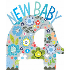 Quality New Baby Boy card from Paper Salad
