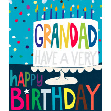 Quality Grandad birthday card from Paper Salad