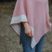 Blush Telha Poncho Blush Telha Poncho