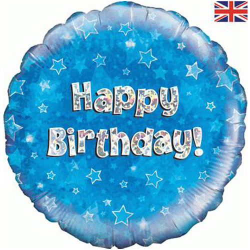 Happy Birthday 18" helium filled balloon. (Collection only - select click and collect on checkout page) Happy Birthday 18" helium filled balloon. (Collection only - select click and collect on checkout page)