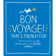 Bon Voyage card
