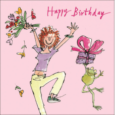 Quentin Blake, Happy Birthday card