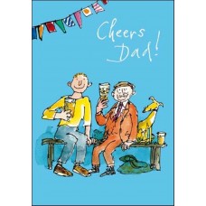 Quentin Blake, Cheers Dad birthday card