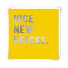 Contemporary Nice New Bricks card 