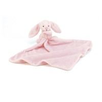 Bashful Pink Bunny Soother, by Jellycat Bashful Pink Bunny Soother, by Jellycat