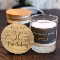 Scentiment's Scented Candle - Choose fragrance from 4 different scents and then select your laser engraved lid to complete your candle. Scentiment's Scented Candle - Choose fragrance from 4 different scents and then select your laser engraved lid to complete your candle.