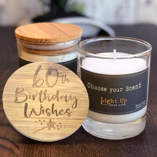 Scentiment's Scented Candle - Choose fragrance from 4 different scents and then select your laser engraved lid to complete your candle. Scentiment's Scented Candle - Choose fragrance from 4 different scents and then select your laser engraved lid to complete your candle.