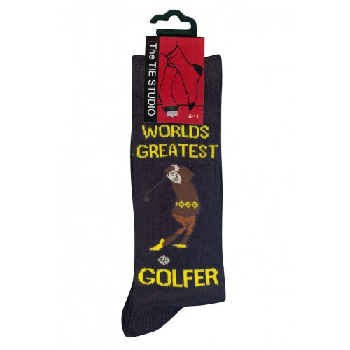 Worlds greatest golfer socks Worlds greatest golfer socks