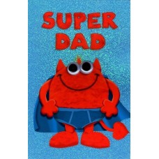 Super Dad birthday card