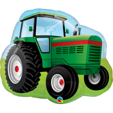 34" large tractor helium balloon.  (Collection only - select click and collect on checkout page)