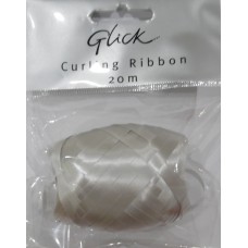 Silver curling ribbon