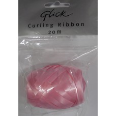 Light pink curling ribbon